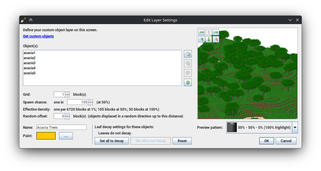 Acacia Trees preview