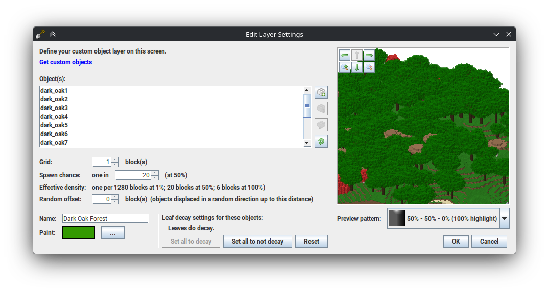 Dark Oak Forest preview