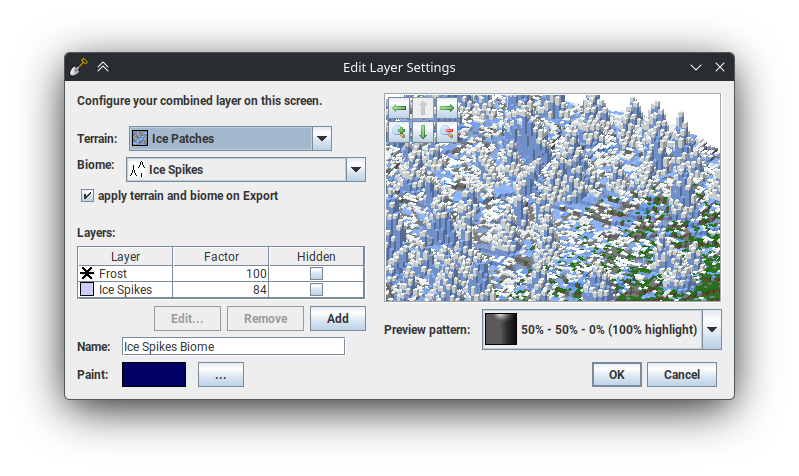 Ice Spikes Biome preview