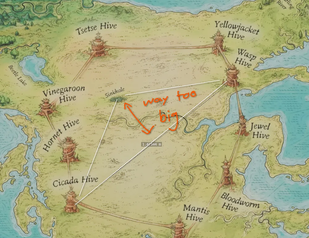 The gap is way too big.